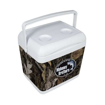 *NEW* 24-Can Hard-Sided Cooler with Built-In Handle and Two Cupholders on the Lid