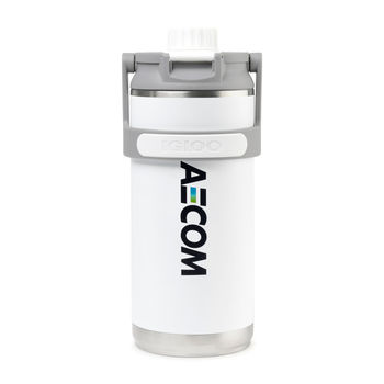 *NEW* Igloo&reg; 36 oz Recycled Stainless Steel Double-Wall Insulated Twist n' Chug Bottle with Handy Carry Handle