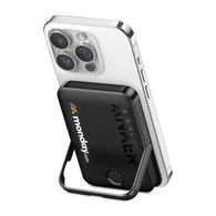 *NEW* Anker® 5000mAh Credit-Card-Sized Mag-Safe Power Bank with Stand & Wireless Charging