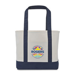 *NEW* 21" X 15" X 7" 12 oz Cotton Canvas Tote - Like Those Sold at Popular Trader Stores