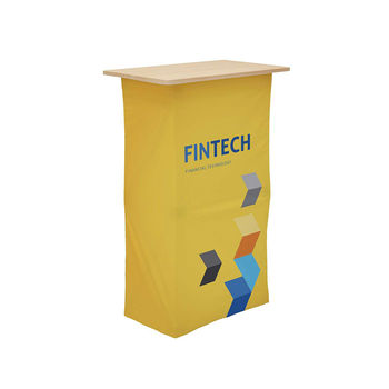 *NEW* 26" Smaller Multi-Functional Countertop Pop-Up Display with Full-Color is Easy to Setup and Take Down and is Perfect for Events