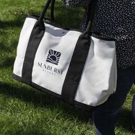 *NEW* 18 oz Canvas Tote with Snap Closures and Color-Matched Handles, Trim and Cotton Lining is Perfect From the Beach to the Boardroom