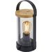 *NEW* Minimalist Metal and Acrylic Desk Glow Lantern with Bamboo Top is Perfect for Gifting or Event Centerpieces