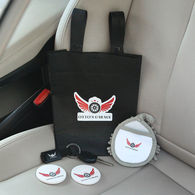 *NEW* Budget-Friendly Car-Cleaning Kit Includes Litter Bag, Car Coasters, Key Ring and Finger Duster