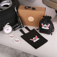 *NEW* Deluxe Car-Cleaning Kit Includes Litter Bag, Car Coasters, Key Ring, Finger Duster and Rechargeable Handheld Vacuum