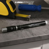 *NEW* ANSI Certified Bright Rechargeable Telescopic Flashlight with Magnetic End Extends to Reach Tight Spaces