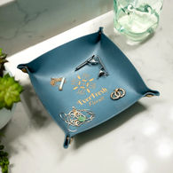 *NEW* Premium Handmade, Vegan Leather Catchall Tray is a Great Executive or Board Member Gift