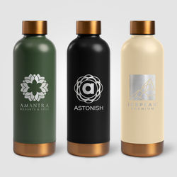 *NEW* 18 oz. Double Wall Stainless Steel Bottle - Laser Engraved