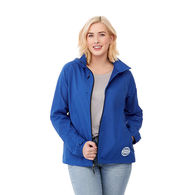 LADIES' Full-Zip Water-Resistant Hooded Lightweight Jacket - BETTER