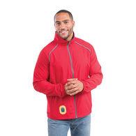 MEN'S Full-Zip Packable Jacket is Water & Wind Resistant 