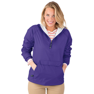 Charles River® Classic Nylon Pullover Jacket with Cotton Flannel Lining - SOLIDS