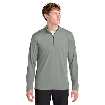 *NEW* The North Face&reg; Men’s Ambition Moisture-Wicking Quarter Zip Made from Recycled Polyester
