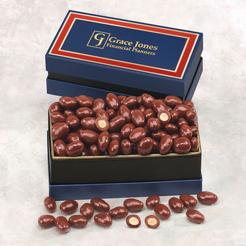 *NEW* Milk Chocolate Covered Almonds in a Gift Box with Lid