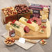 *NEW* Shelf Stable Party Starter Charcuterie Board Spread Includes a Bamboo Cutting Board and Cheeses, Sausage, Crackers, Mustards, Chocolate Almonds 