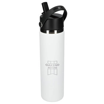 *NEW* Hydro Flask&trade; Wide Mouth 24oz Bottle with Flex Straw Cap