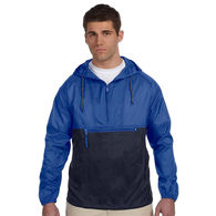 Budget Packable Pullover Nylon Jacket