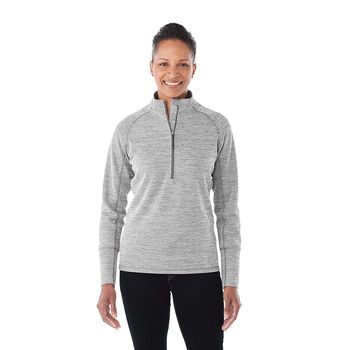 Zoom-Ready LADIES' Wicking Half-Zip Pullover