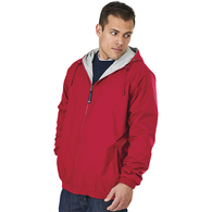 Charles River® Adult 3-Season Full-Zip Nylon Jacket with Sweatshirt Lining 