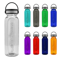 *NEW* 24 oz Dishwasher-Safe Water Bottle with Easy-Grip Handles - Embossed Logo