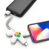 *NEW* Best Buddy Cable Man with Arm and Leg USB Ports is a Fits-in-Your-Pocket, a Must-Have Tech Accessory Perfect for On-The-Go and Remote Employees and Clients Alike
