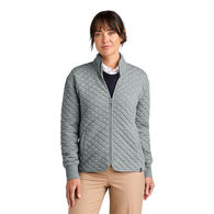 *NEW* Brooks Brothers® Womens Diamond Quilted Full-Zip Jacket