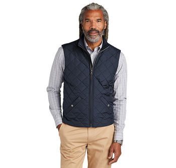 *NEW* Brooks Brothers&reg; Men’s Diamond Quilted Puffy Vest