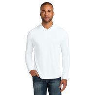 *NEW* Adult Workwear UPF 30-Rated Polyester Long-Sleeve Hooded Tee with Odor-Fighting Properties