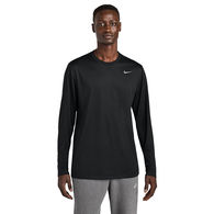 *NEW* Nike® Adult Team Swoosh Front rLegend Long Sleeve Tee Made from Recycled Polyester