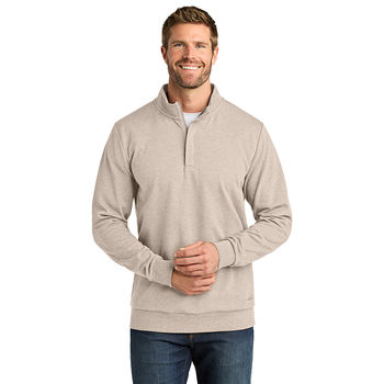 *NEW* TravisMathew&reg; Men’s Buttery Soft, Easy Wash and Wear Ocean Villa ¼ Zip