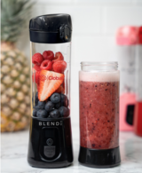 *NEW* Blendi™ Pro+ Cordless, Rechargeable, Lightweight Blender Bottle Features a Travel Bottom that Converts to a 17 oz On-The-Go Bottle