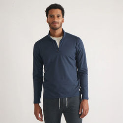 *NEW* Marine Layer &reg; Men's Re-spun Sport Quarter Zip
