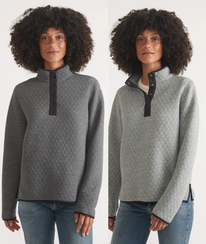*NEW* Marine Layer &reg; Women's Reversible Corbet Pullover