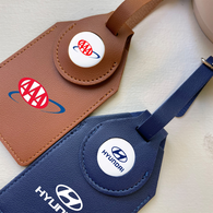 *NEW* Vegan Leather Apple® AirTag Luggage Tag is a Great Executive or Board Member Gift (AirTag Included)