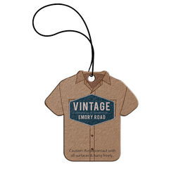 *NEW* 2-Sided Full-Color T-Shirt-Shaped Air Freshener - Choose from 7 Pleasing Fragrances 