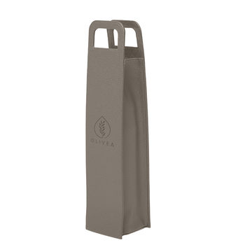 *NEW* Soft Pebble-Textured Finish Wine Bag is Gift-Ready and Celebration-Worthy