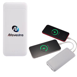 *NEW* 10000 mAh Power Bank with Integrated Charging Cables Powers Up to 5 Devices at Once - A Must Gift for Those On-The-Go