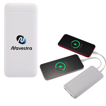 *NEW* 10000 mAh Power Bank with Integrated Charging Cables Powers Up to 5 Devices at Once - A Must Gift for Those On-The-Go
