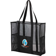 *NEW* 16 x 18 Quick-Drying, Roomy Beach Bag with 2 Side Mesh Pockets and a Front Organizer Pocket is Ideal for the Beach or Pool