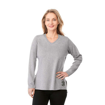 *NEW* Women's Easy-Care Poly/Wool Blend V-Neck Sweater