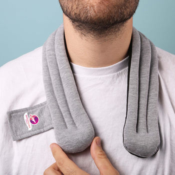 *NEW* Microwave-Ready Soothing Neck and Shoulder Heating Pad with Lavender-Scented Flaxseeds