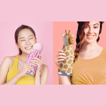 *NEW* 16 oz Character Bottle in a Retail Gift Box - Leak Proof, Vacuum-Insulated