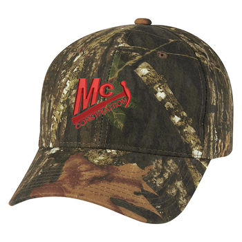 *NEW* Realtree&reg; and Mossy Oak&reg; Structured Camouflage Cap with Pre-Curved Visor and Hook and Loop Closure Back