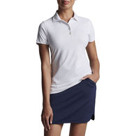 *NEW* Peter Millar� Women's Solid Performance Polo - Self Collar