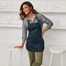 *NEW* Heavy-Weight Medium-Length Cotton Twill Apron with Stain-Release Protection, Three Pouch Pockets, Pen Pocket