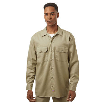 Dickies Men's Long-Sleeve Workshirt