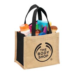 *NEW* 7.75" x 5.25" Mini Jute Gift Tote