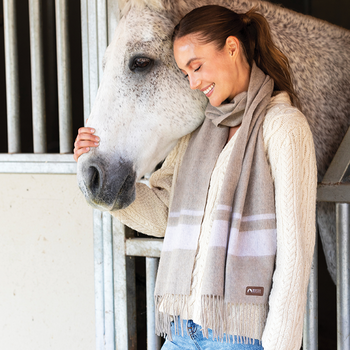 100% Cashmere Scarf with Custom Retail-Look Gift Box 