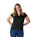 Zoom-Ready LADIES' 34% Recycled Poly "Not-So-Polo" Polo Shirt with UPF 40+ Sun Protection - 1% of Sales Donated to Eco Nonprofits