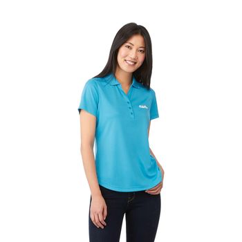 Zoom-Ready LADIES' Wicking Polo is Snag Resistant with UV Protection BETTER
