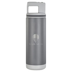 *NEW* Grosche&reg; 20 oz Flip & Sip Vacuum-Insulated Stainless Steel Water Bottle - Woman-Owned B Corp that Supports Safe Drinking Water, Also Sold at Target, REI & Williams-Sonoma